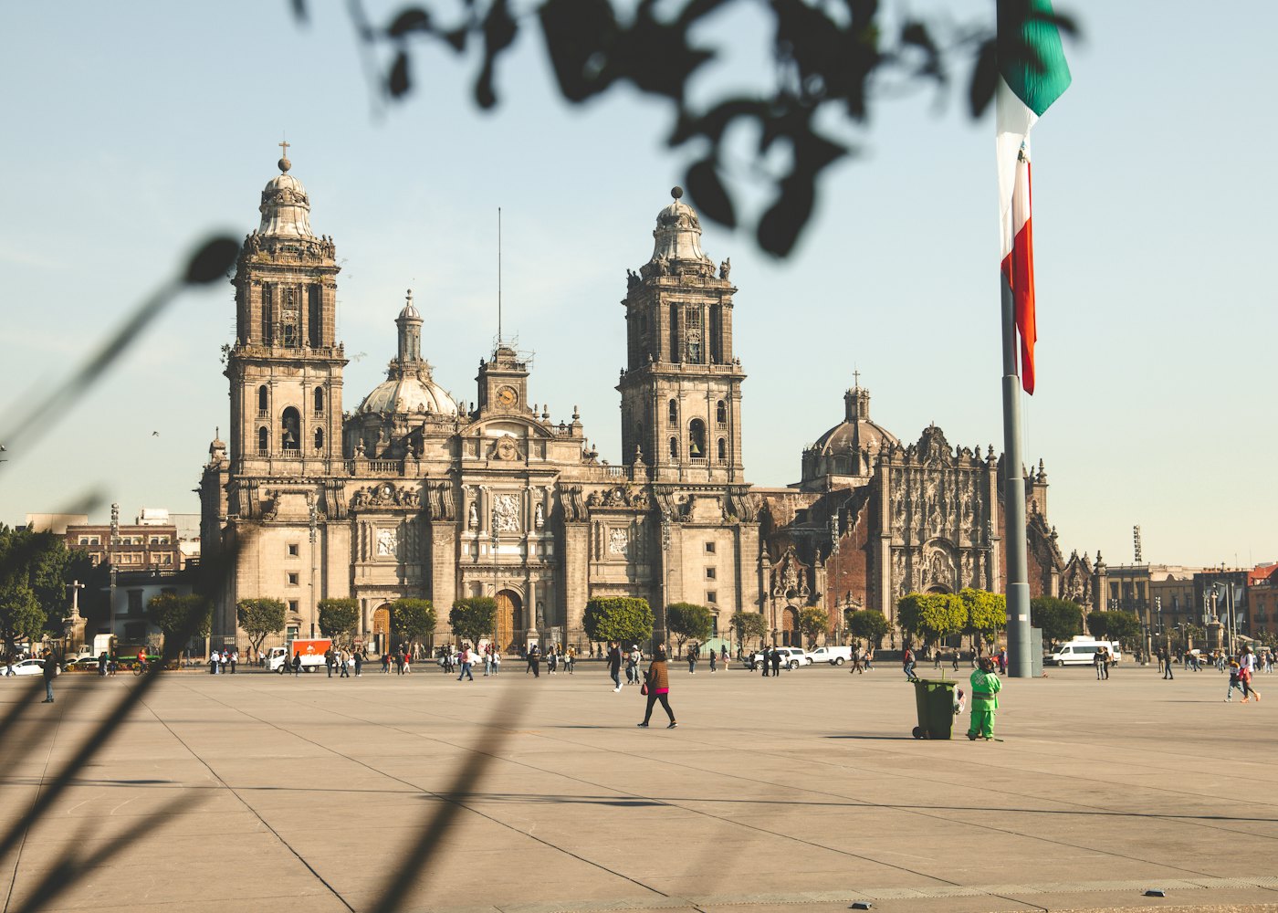Zócalo y Catedral Metropolitana, Ciudad de México